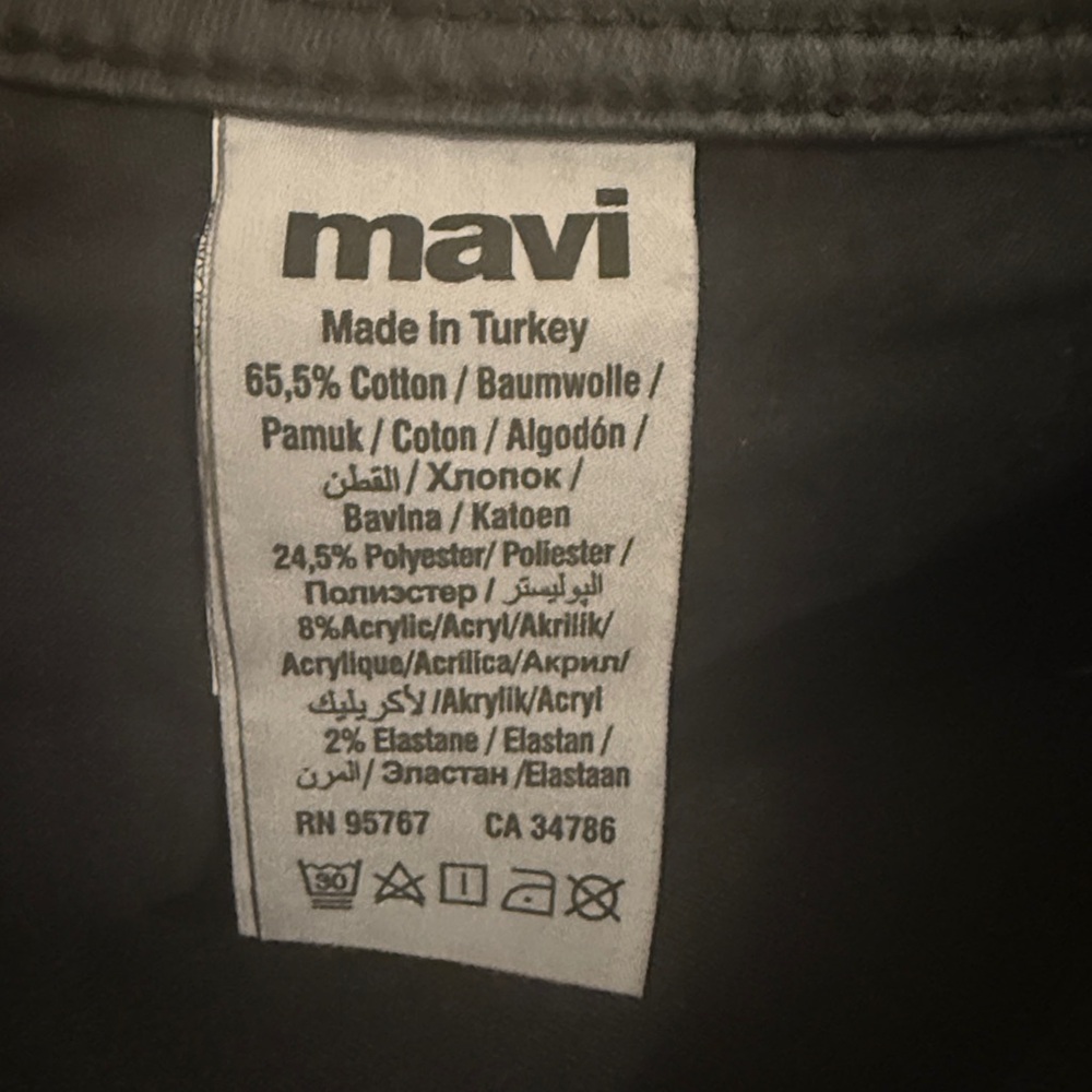 Mavi Black Denim Jeans - Picture 10 of 10